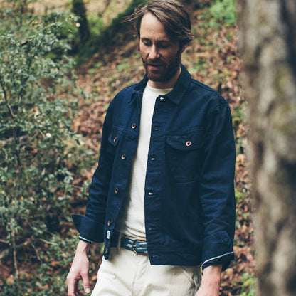 The Long Haul Jacket in Indigo Selvage Twill