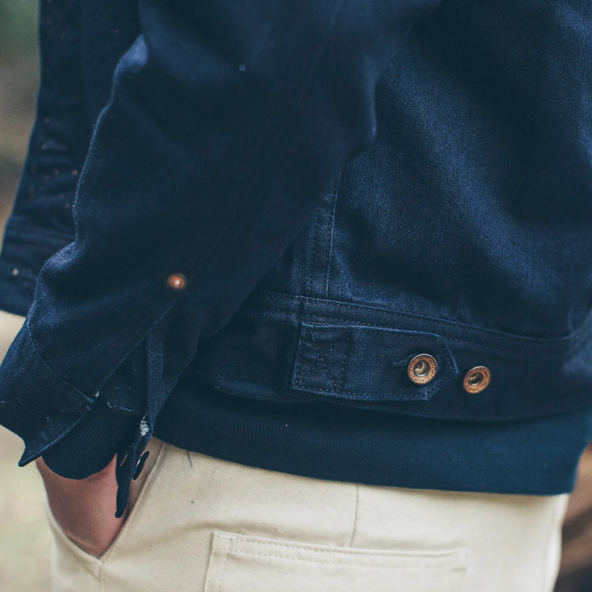 The Long Haul Jacket in Indigo Selvage Twill