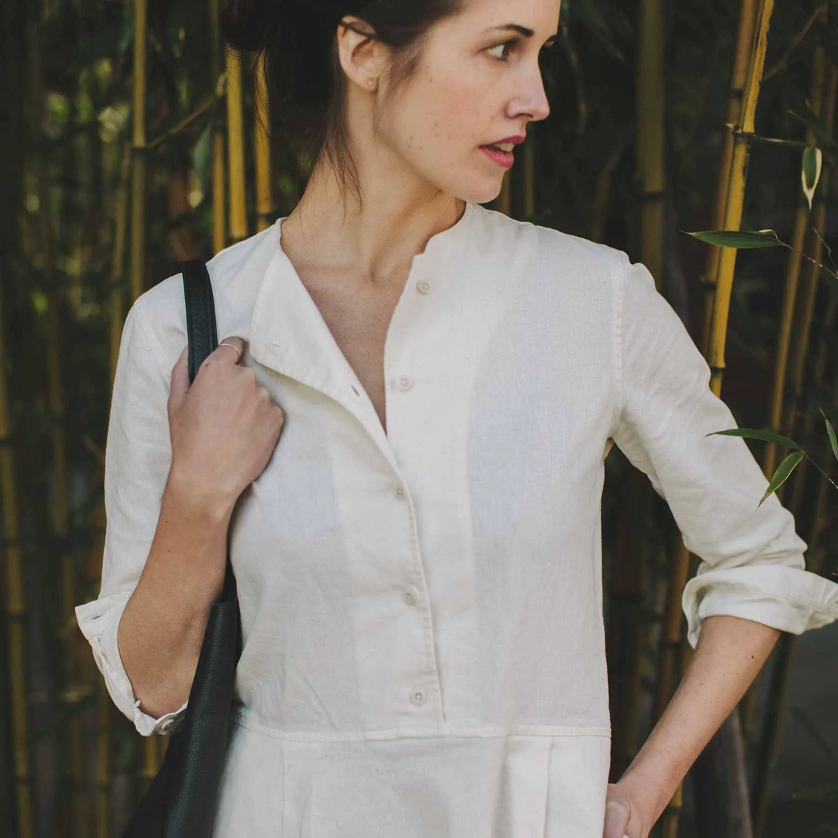 The Juniper Dress in Ivory