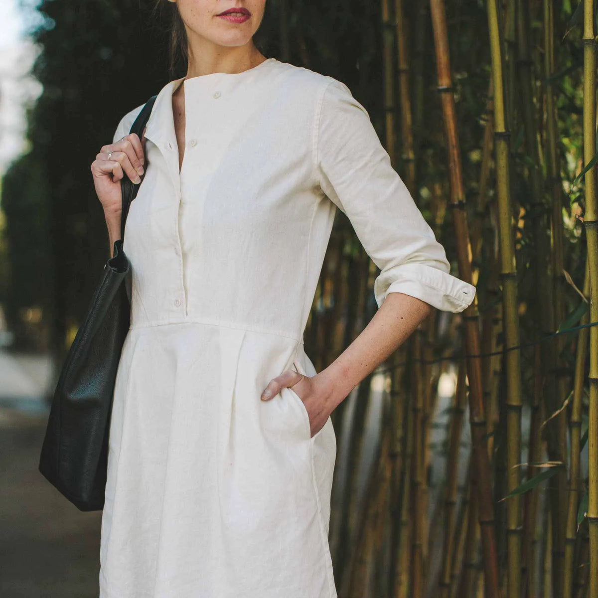 The Juniper Dress in Ivory