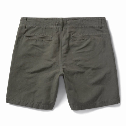 The Morse Short in Dark Slate Linen