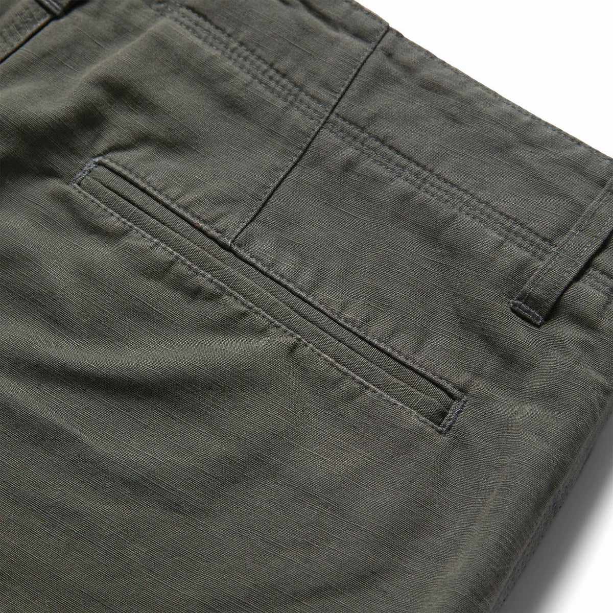 The Morse Short in Dark Slate Linen