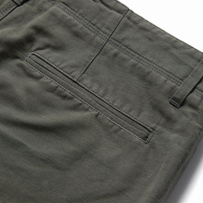 The Morse Short in Dark Slate Linen