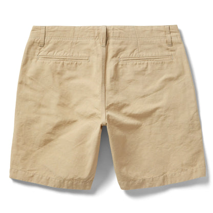 The Morse Short in Sand Linen