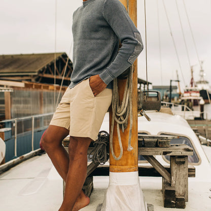 The Morse Short in Sand Linen