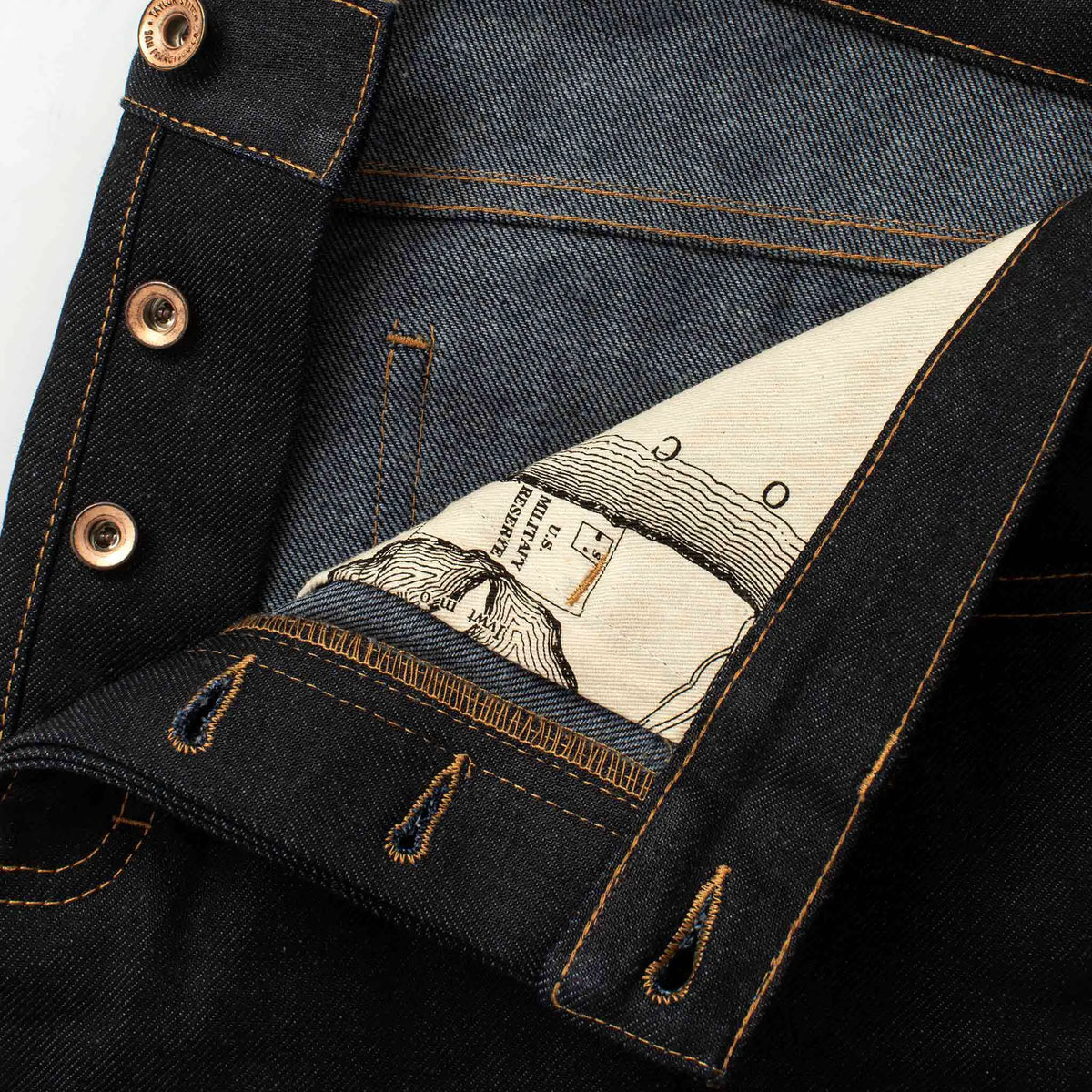 The Slim Jean in Yamaashi Orimono Recover Selvage