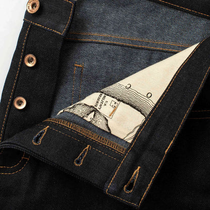 The Slim Jean in Yamaashi Orimono Recover Selvage