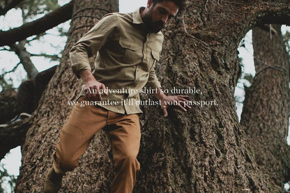 Khaki Twill Highlands Shirt