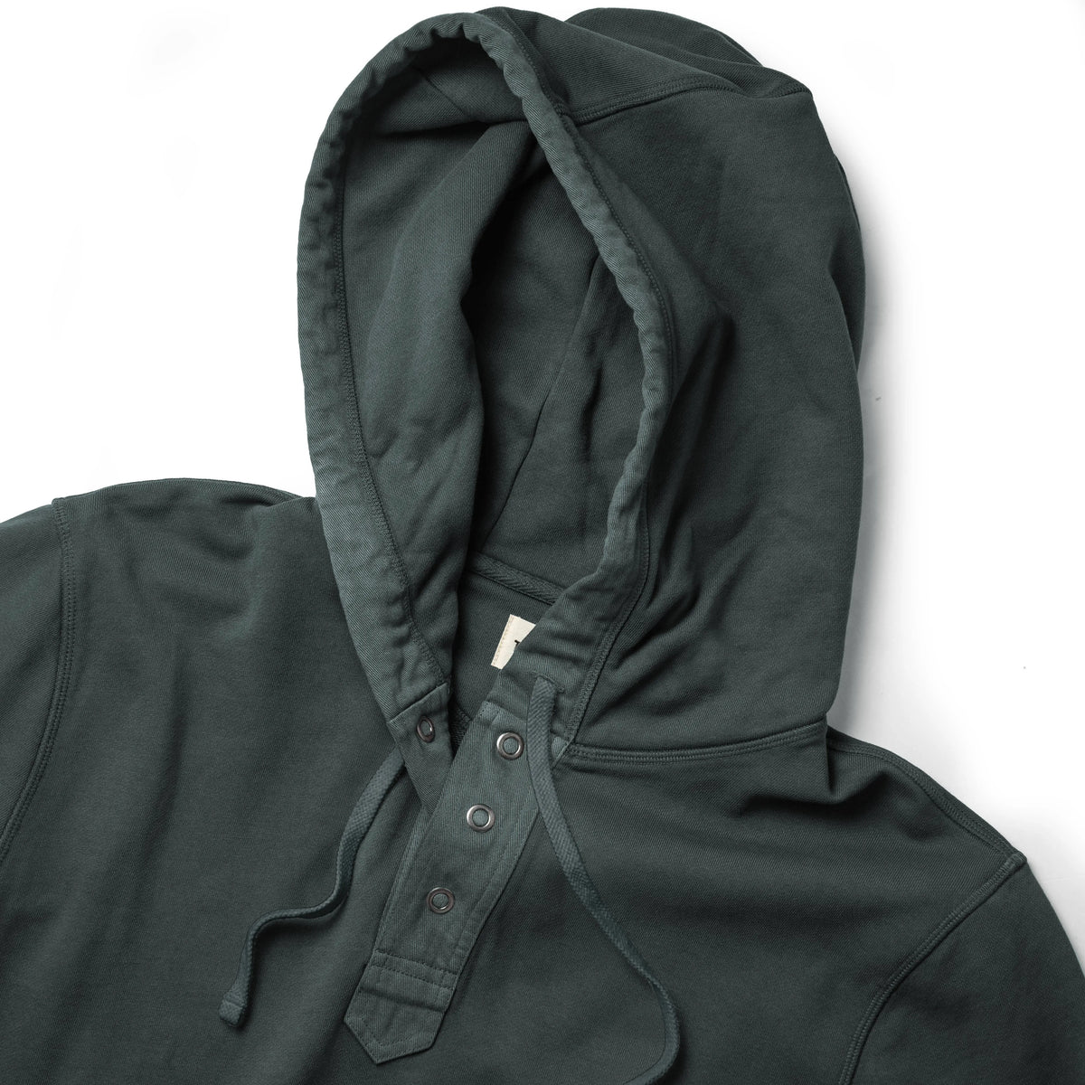 The Fillmore Snap Hoodie in Deep Sea Terry