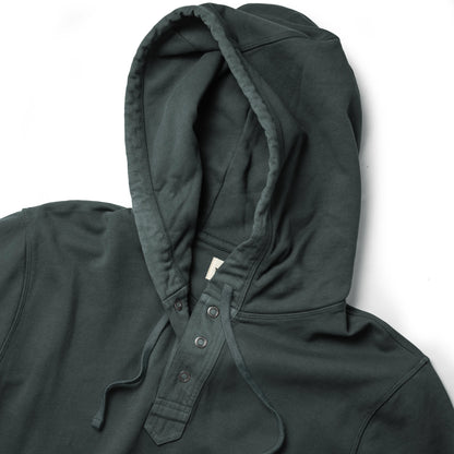 The Fillmore Snap Hoodie in Deep Sea Terry