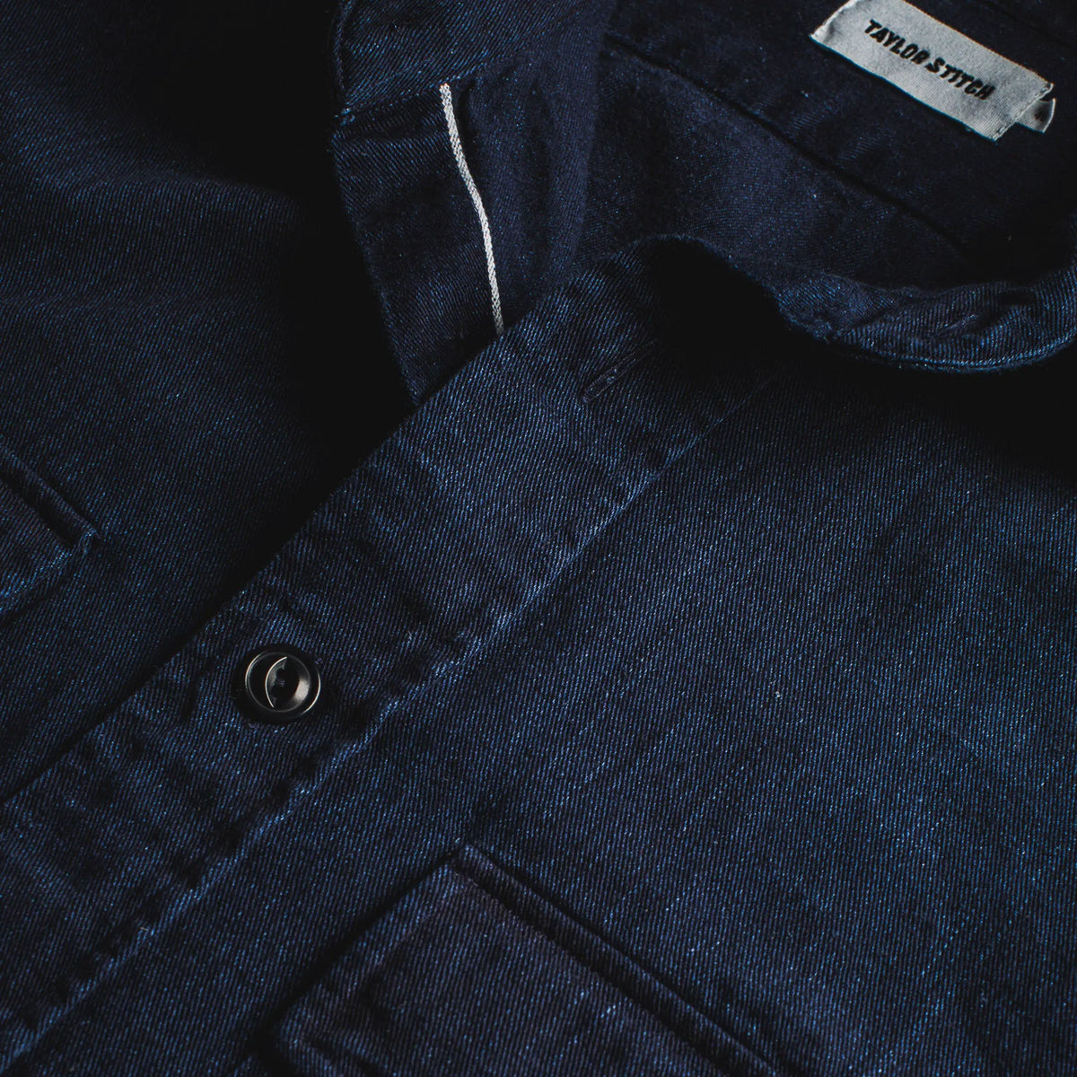 The Maritime Shirt Jacket in Sea Washed Indigo