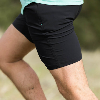 The Myles Momentum Short in Charcoal