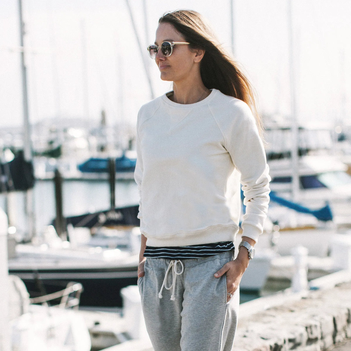 The Weekend Sweatshirt in Natural