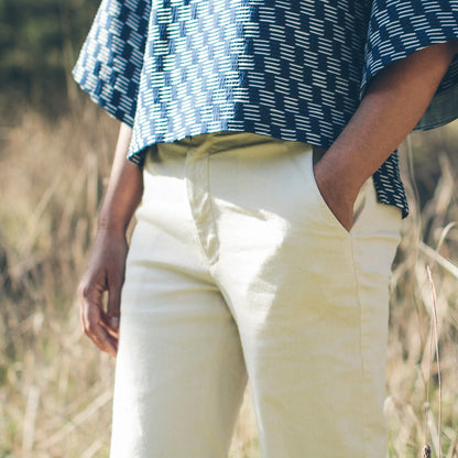The Greenwich Pant in Natural Denim