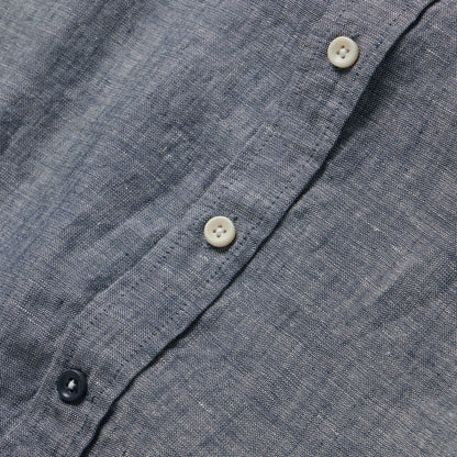 The Short Sleeve California in Navy Hemp
