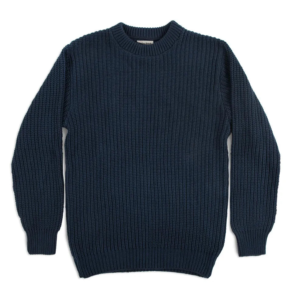 The Whaler Sweater in Navy