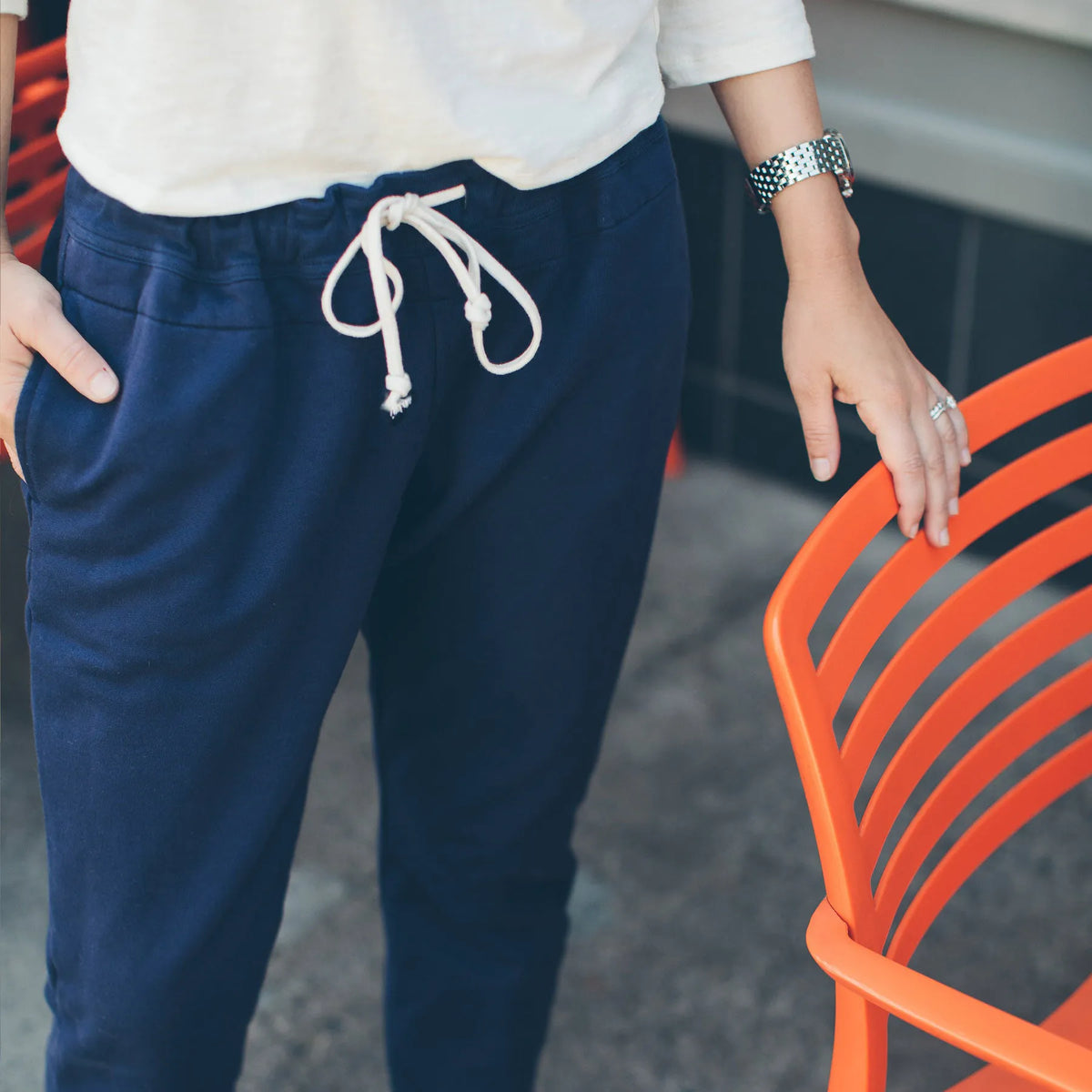 The Weekend Pant in Navy