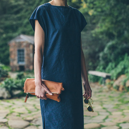 The Loma Dress in Navy