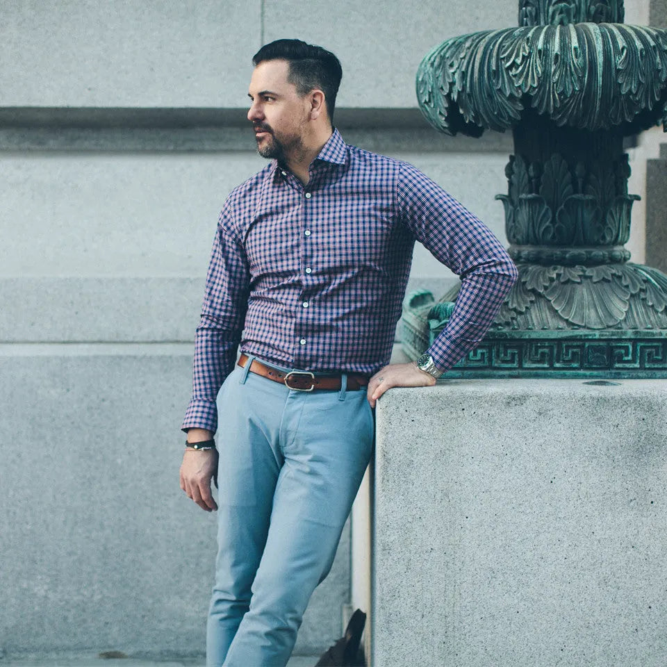 The Hyde in Navy Plaid