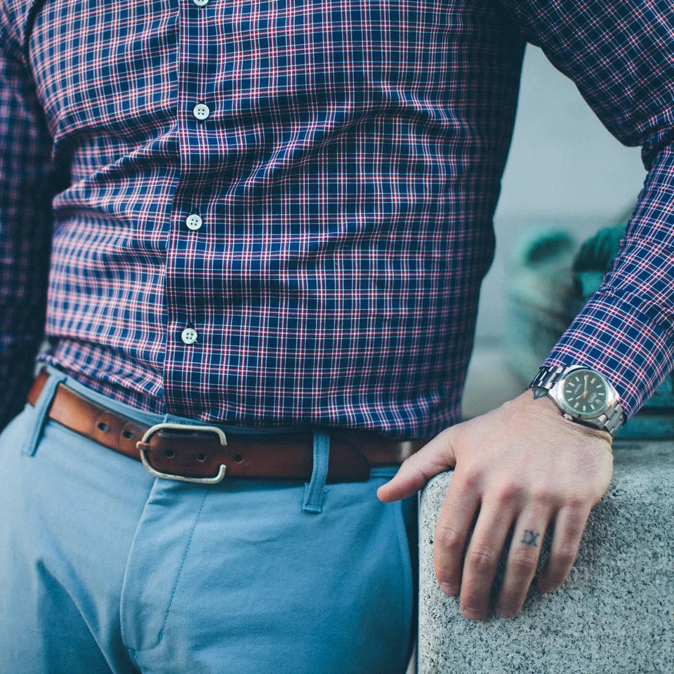 The Hyde in Navy Plaid