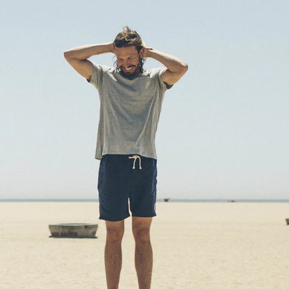 Navy Sun Up Swim Trunk