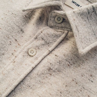 The Sun Down Shirt in Speckled Oatmeal