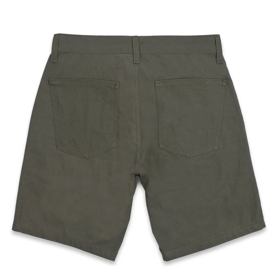The Camp Short in Moss Duck Canvas