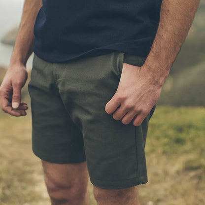 The Camp Short in Moss Duck Canvas