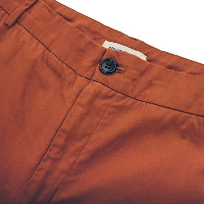 The Greenwich Pant in Rust