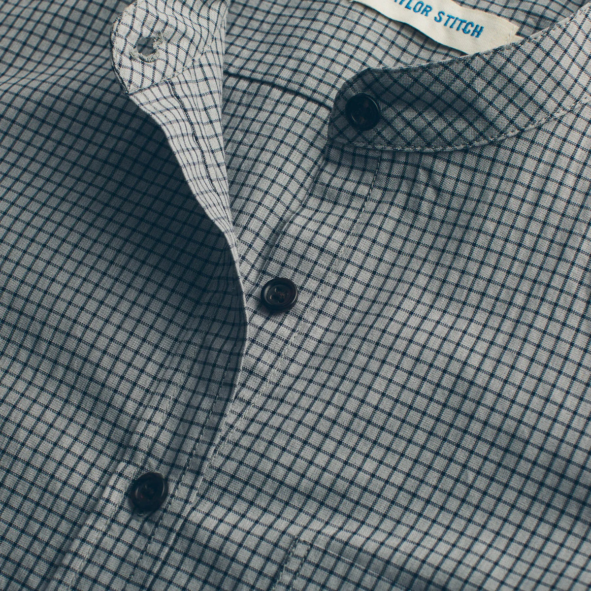 The Piper Shirt in Ash Grey Check