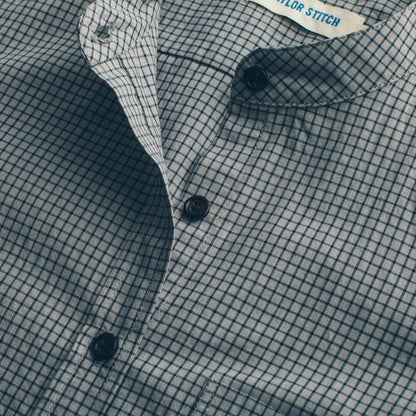 The Piper Shirt in Ash Grey Check