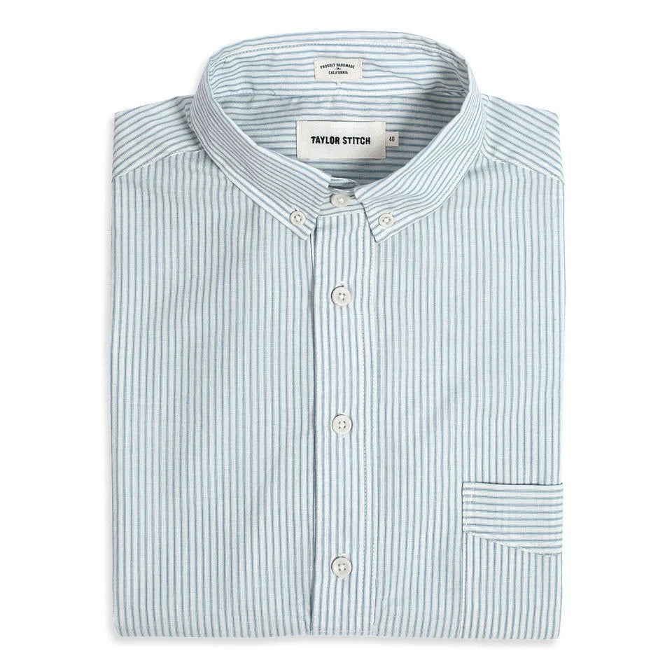 The Popover in Antique Blue Stripe
