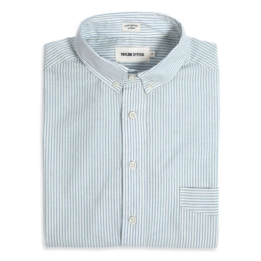 The Popover in Antique Blue Stripe