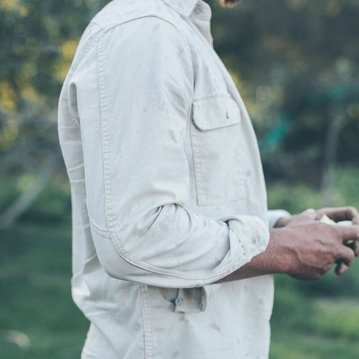 The Chore Shirt in Natural