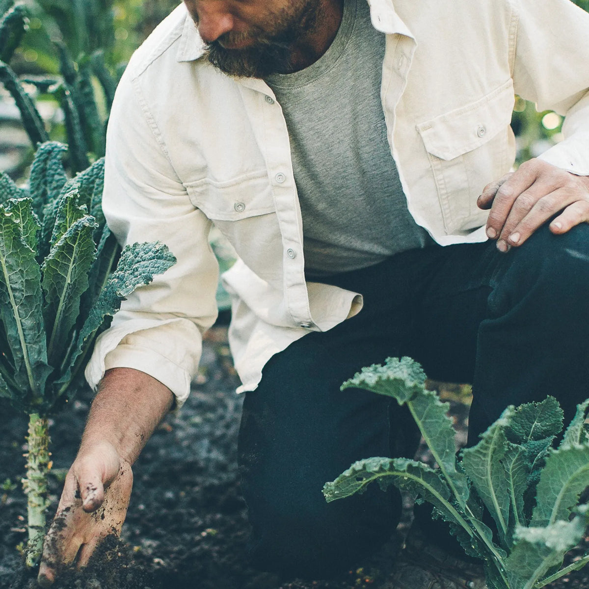 The Chore Shirt in Natural