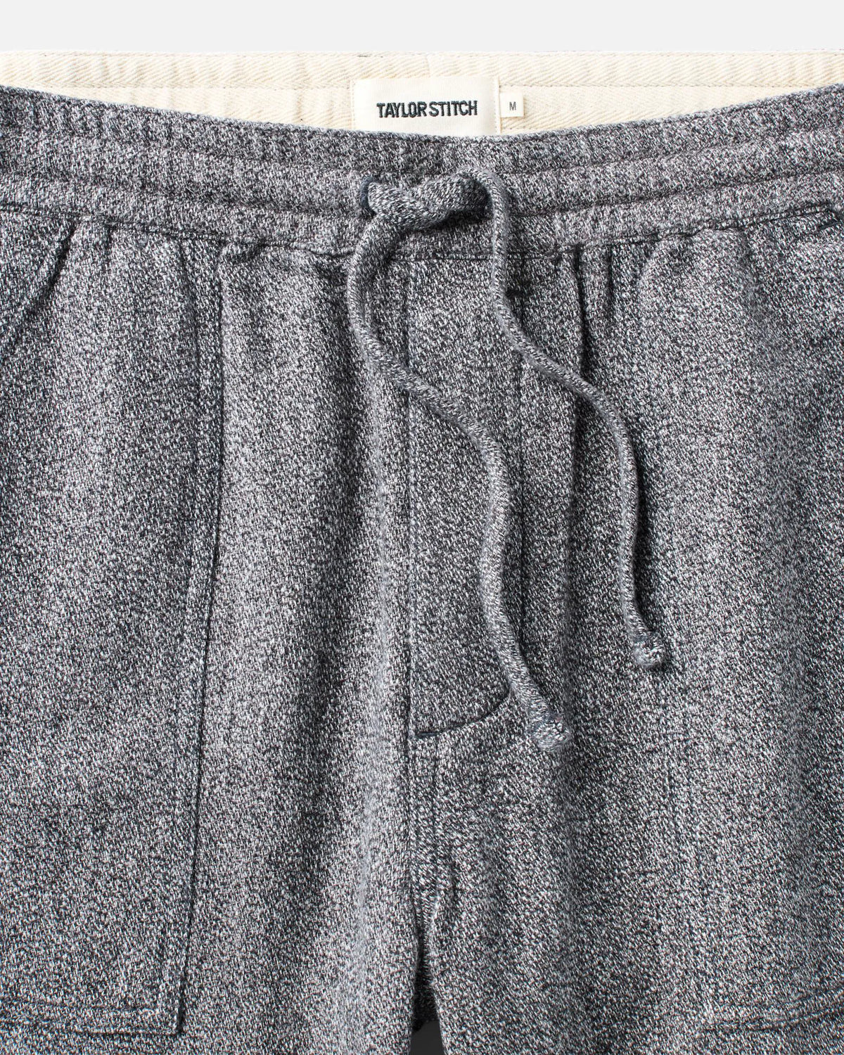 The Breakwater Pant in Grey Marl Hemp