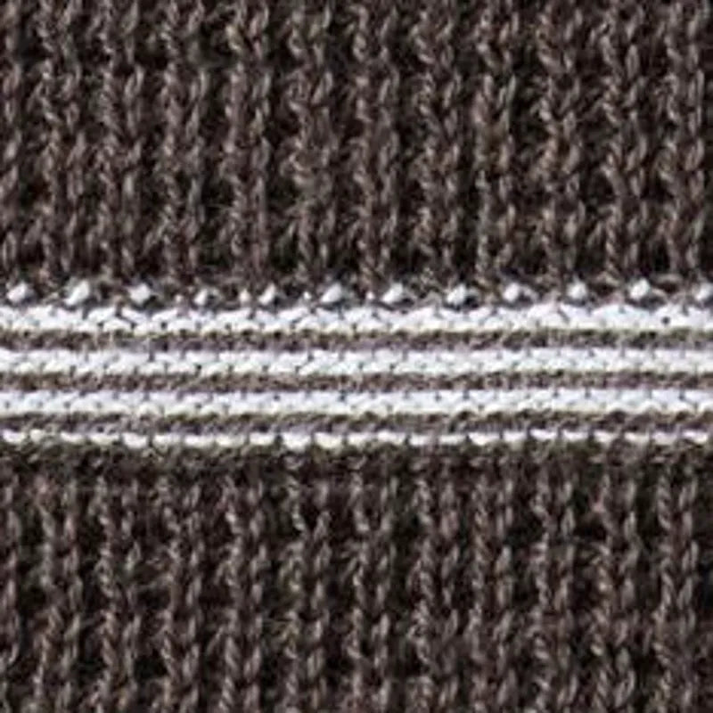 The Brody Sweater Tee in Espresso Stripe