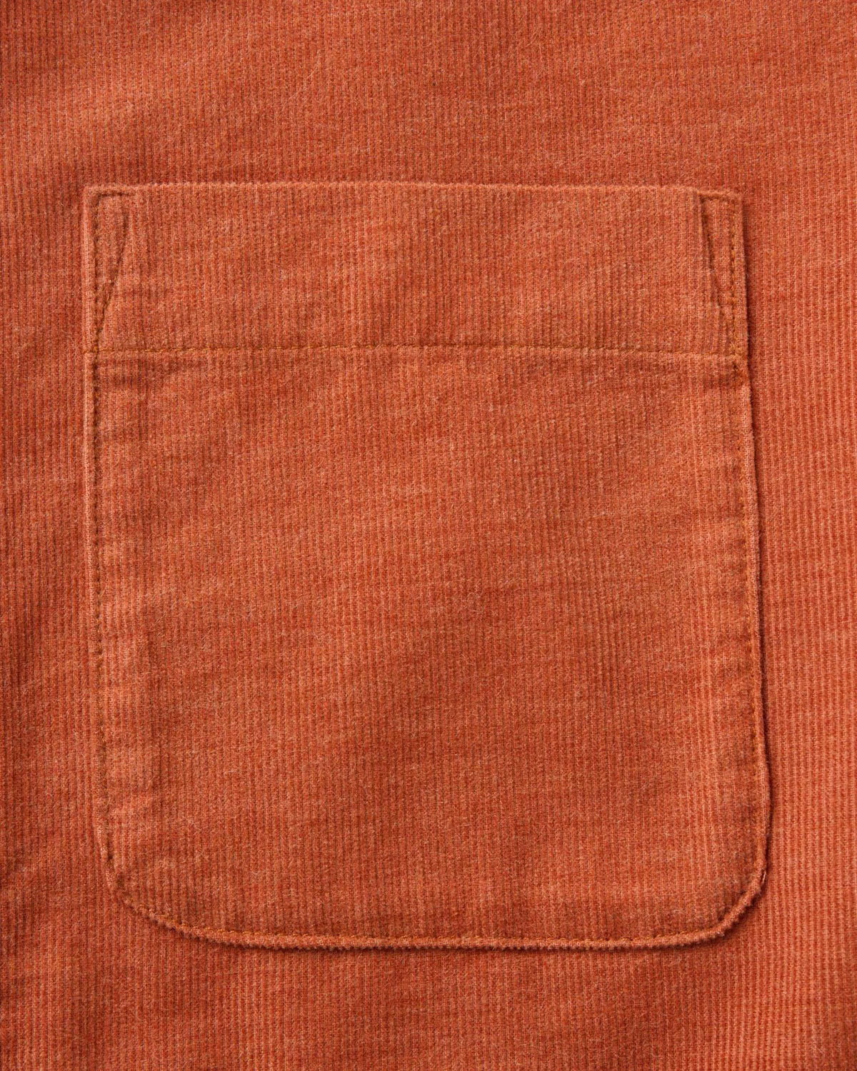 The Conrad Shirt in Heather Chili Pincord