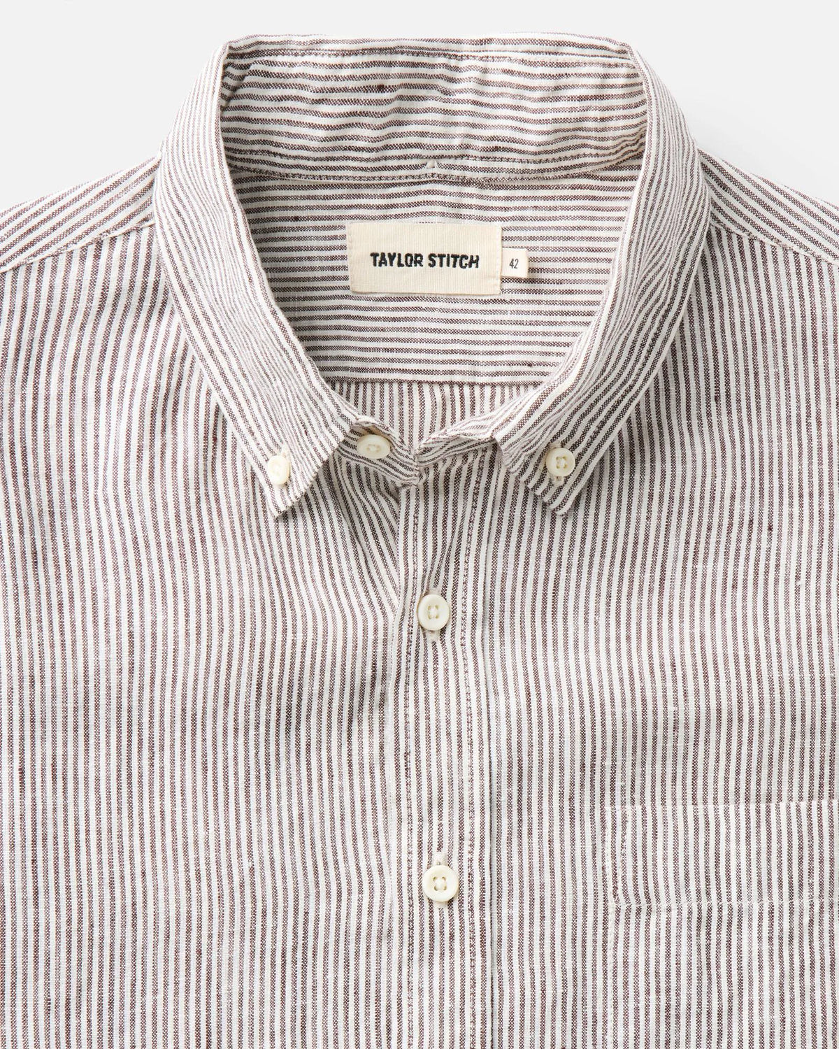 The Jack in Burgundy University Stripe Linen