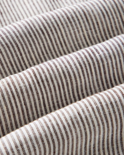 The Jack in Burgundy University Stripe Linen