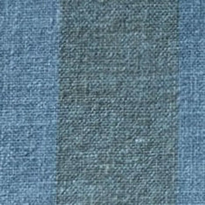 The Short Sleeve California in Blue Stone Stripe Hemp