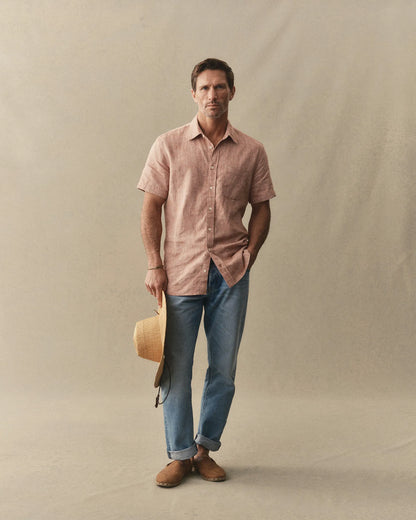 The Short Sleeve California in Desert Hemp