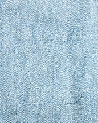 The Short Sleeve California in Sky Hemp