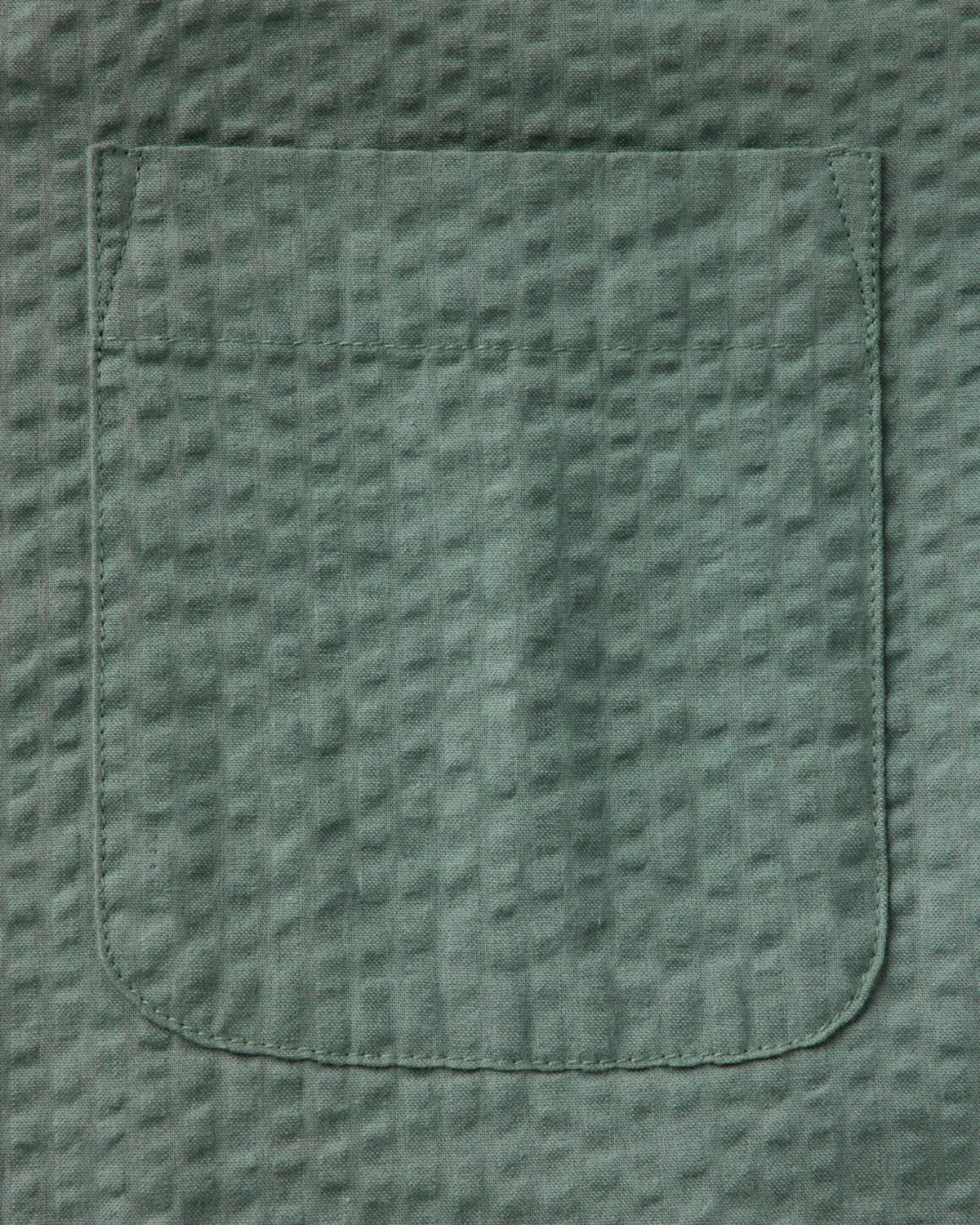 The Short Sleeve Jack in Deep Sea Seersucker
