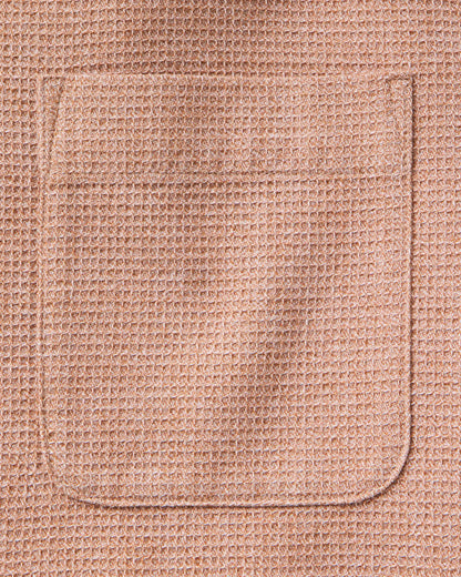The Short Sleeve Jack in Desert Twist Waffle