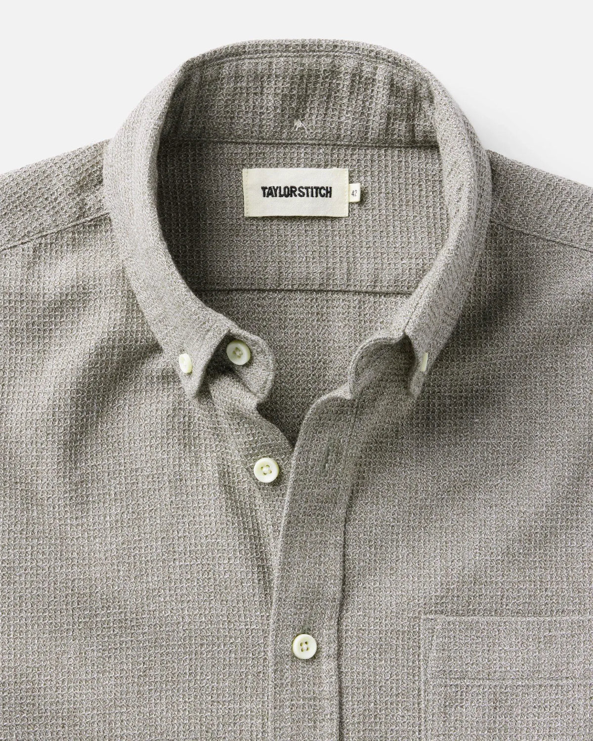 The Short Sleeve Jack in Fern Twist Waffle