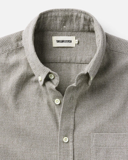 The Short Sleeve Jack in Fern Twist Waffle