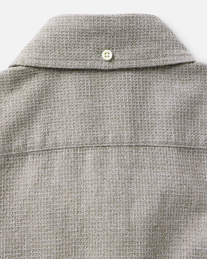 The Short Sleeve Jack in Fern Twist Waffle