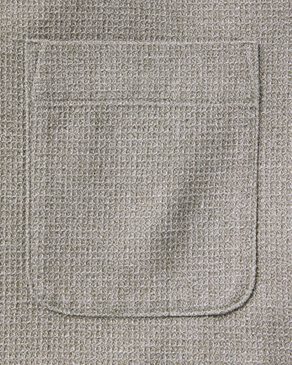 The Short Sleeve Jack in Fern Twist Waffle
