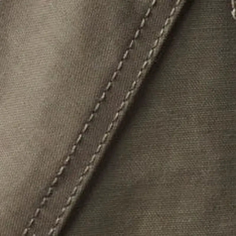 The Hatteras Anorak in Fatigue Olive Dry Wax Canvas